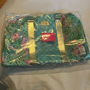 Lilly Pulitzer weekender bag